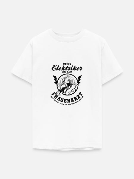 Elektriker - Teenager T-Shirt - Weiß