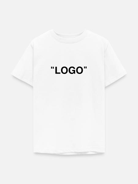 Logo - Teenager T-Shirt - Weiß
