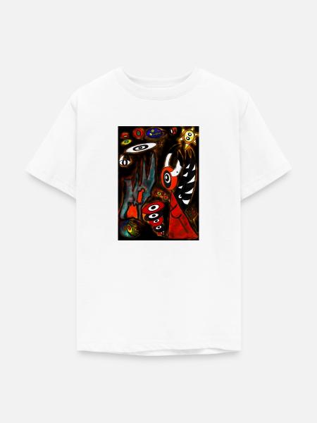 Sami wird die Welt entdecken - Teenager T-Shirt - Weiß