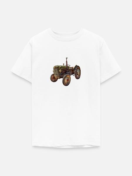 Trecker - Teenager T-Shirt - Weiß