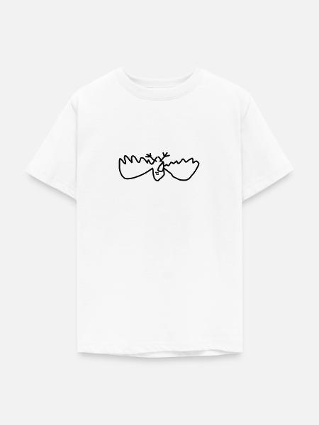 Toter Vogel - Teenager T-Shirt - Weiß