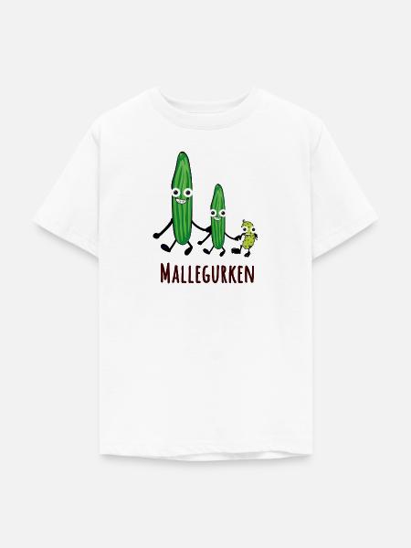 gurken familie,gurken,gurke, mallegurken - Teenager T-Shirt - Weiß