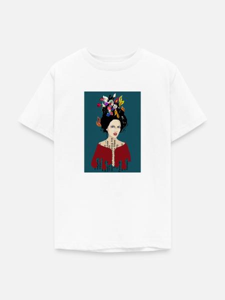Data - Teenager T-Shirt - Weiß