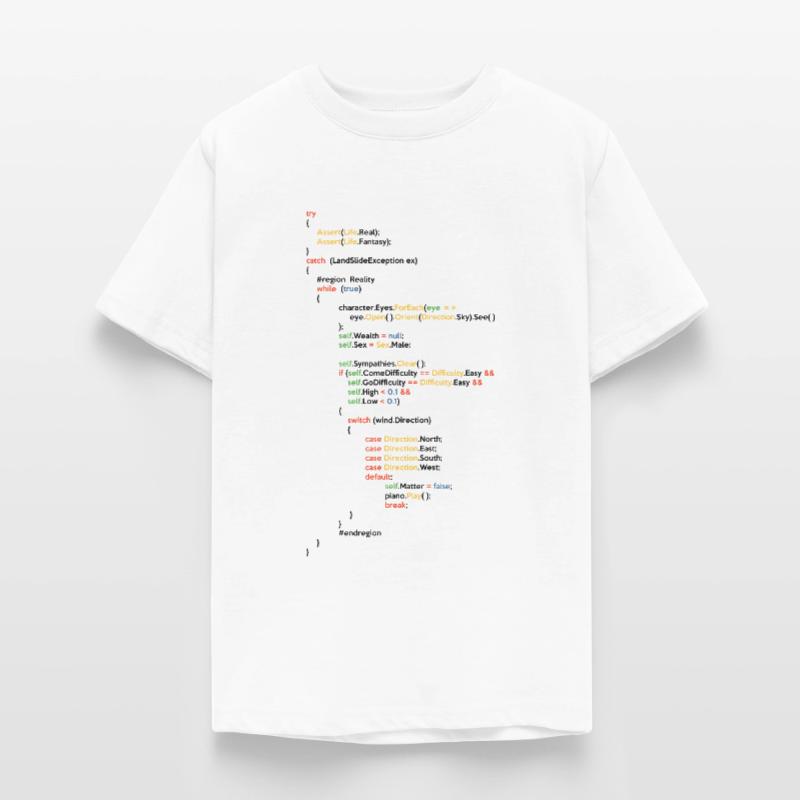 Coder Coding Software Developer Programmer Nerd Ge Teenager T-Shirt