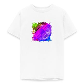 Hip Hop Rap DJ - Teenager T-Shirt - Weiß - Vorne - AI Model Teenager Male dark (155cm)