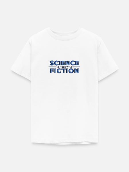 Science-Fiction - Teenager T-Shirt - Weiß