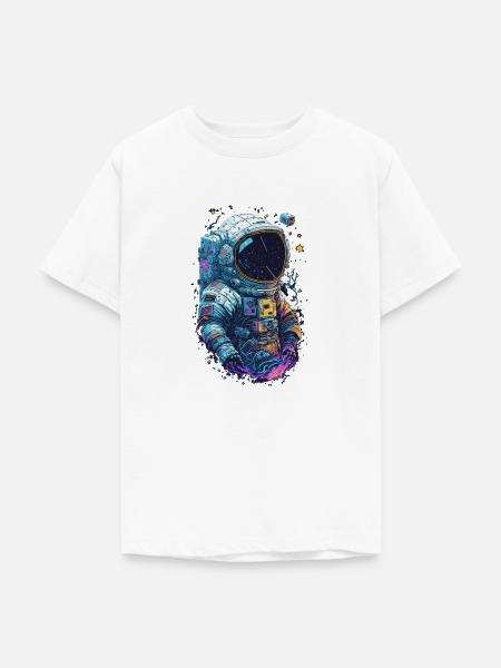 Astronaut - Teenager T-Shirt - Weiß