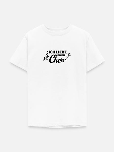 Chor - Teenager T-Shirt - Weiß
