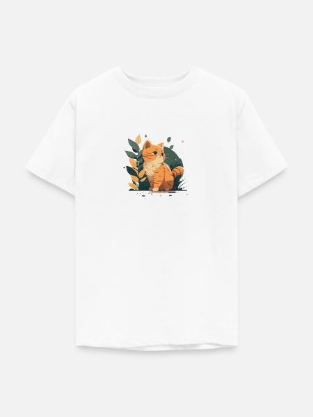 KITTEN - Teenager T-Shirt - Weiß