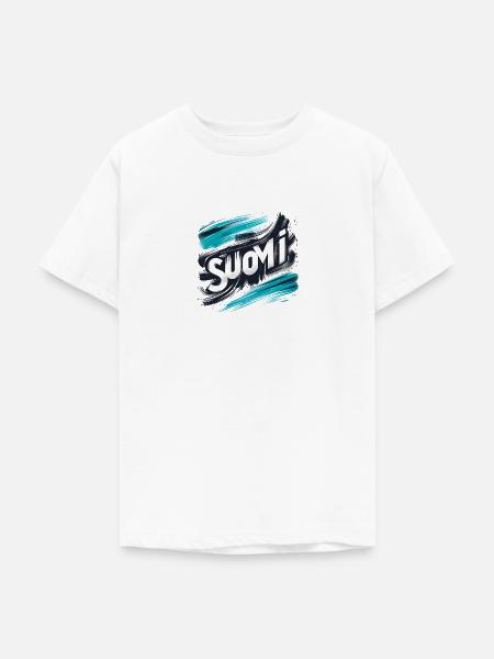 Suomi Finland Finnland - Teenager T-Shirt - Weiß