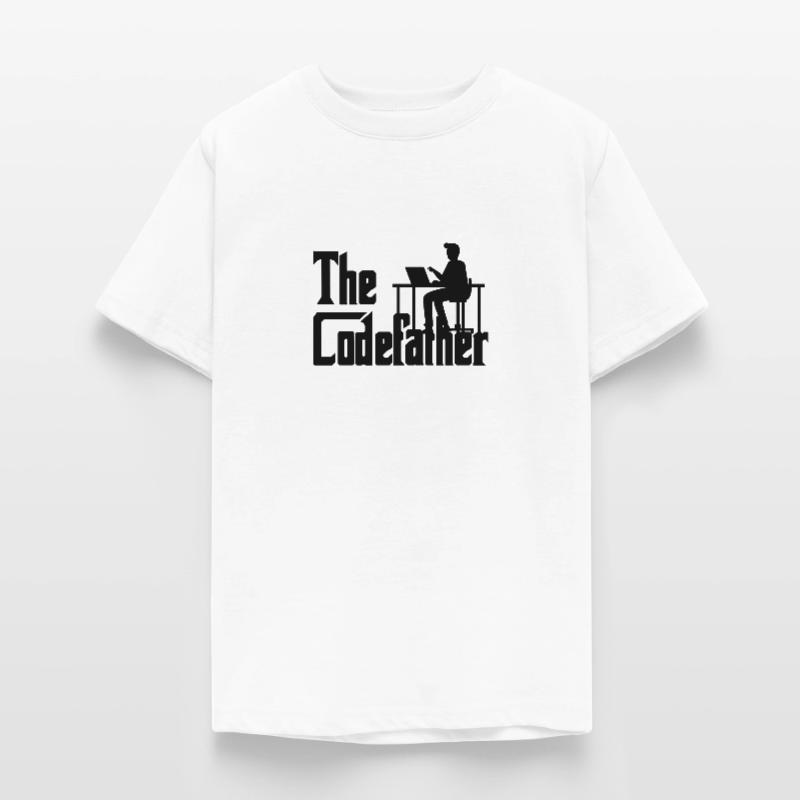 The Codefather Coding Programierer Geschenk Teenager T-Shirt