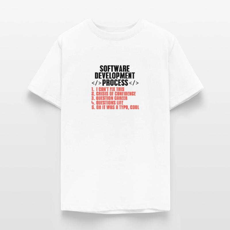 Programmierer Coder Softwareentwickler Geschenk Teenager T-Shirt