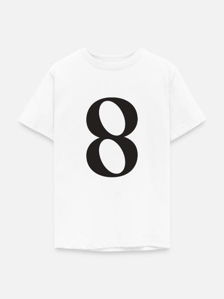 8 - Teenager T-Shirt - Weiß