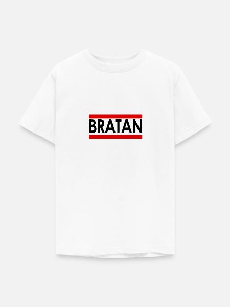 Bratan - Teenager T-Shirt - Weiß