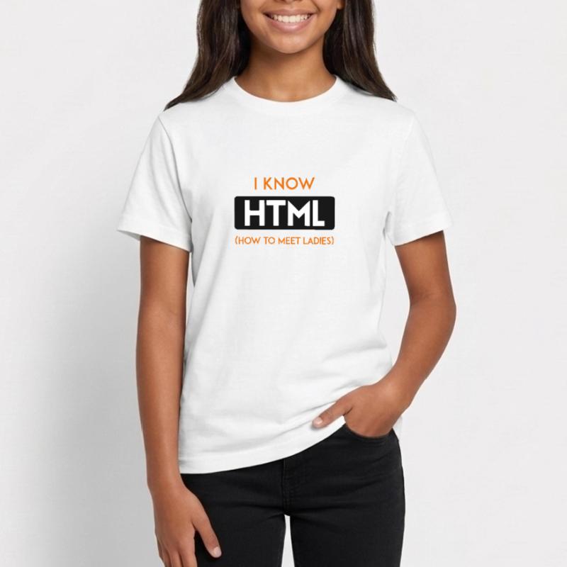 HTML web developer developer CSS programmer Teenage T-Shirt