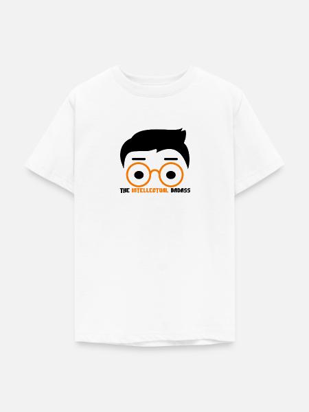 Nerd Geek - Teenager T-Shirt - Weiß