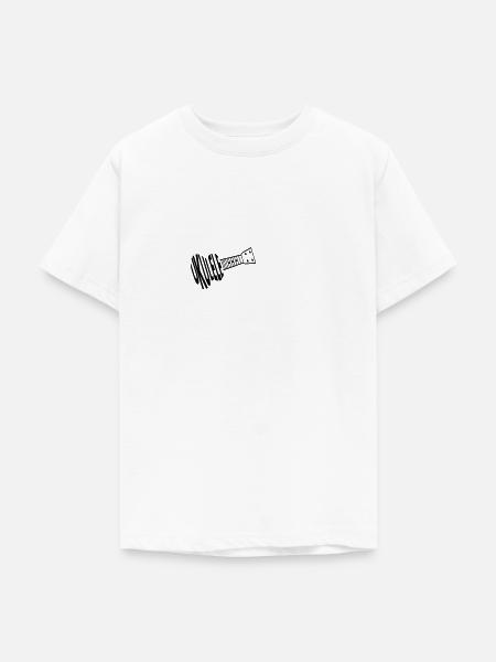 Ukulele Ukulele - Teenager T-Shirt - Weiß