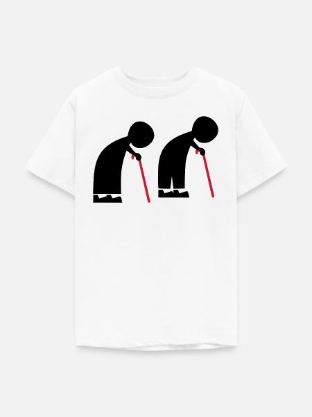 Menschen - Teenager T-Shirt - Weiß