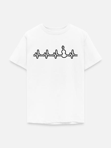 Violine Geige - Teenager T-Shirt - Weiß