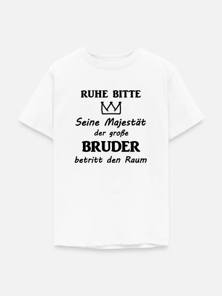 Großer Bruder - Teenager T-Shirt - Weiß