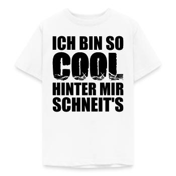 Coole Sprüche - Teenager T-Shirt - Weiß - Vorne - AI Model Teenager Male dark (155cm)