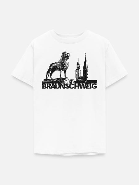 Braunschweig Löwe - Teenager T-Shirt - Weiß