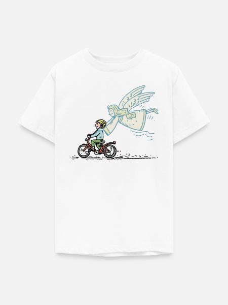 Schutzengel - Teenager T-Shirt - Weiß