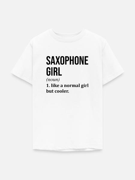 Saxophon Saxophon Saxophon - Teenager T-Shirt - Weiß