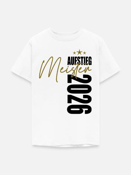 Meister 2026 - Teenager T-Shirt - Weiß