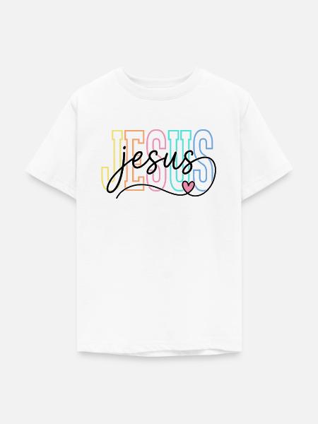 Jesus - Teenager T-Shirt - Weiß