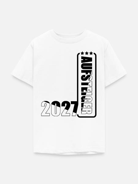 Aufsteiger 2027 - Teenager T-Shirt - Weiß