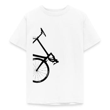Rennrad - Teenager T-Shirt - Weiß - Vorne - AI Model Teenager Male dark (155cm)