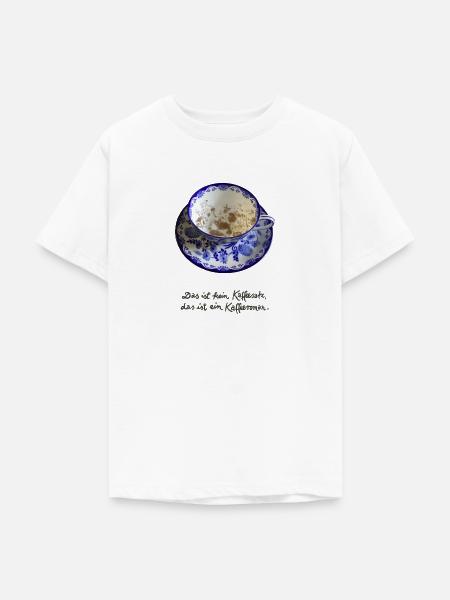 Kaffeesatz - Teenager T-Shirt - Weiß