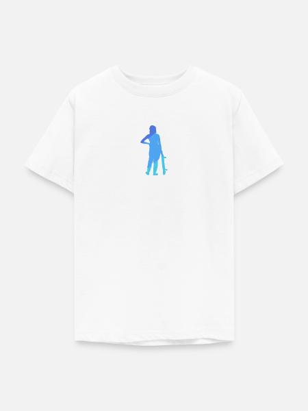 Skateboard Skateboarder Halfpipe Skate - Teenager T-Shirt - Weiß