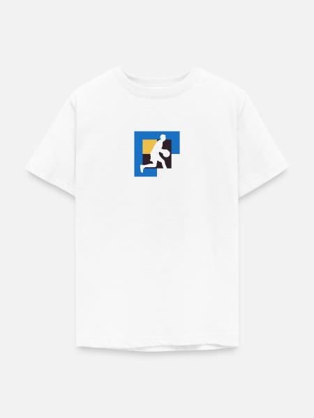 Basketball Hooping Basketballer - Teenager T-Shirt - Weiß