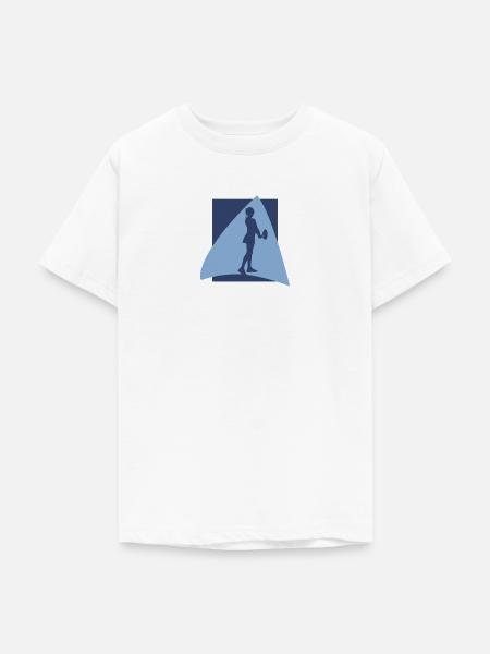 Tennis Tennisplatz - Teenager T-Shirt - Weiß