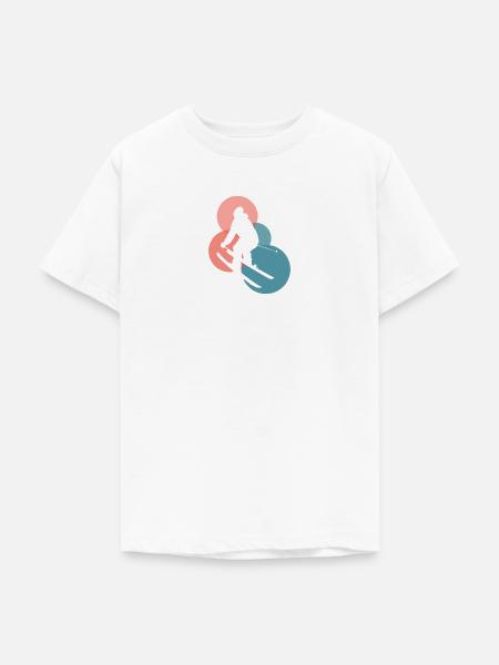 Ski Skiing Skiing - Teenager T-Shirt - Weiß