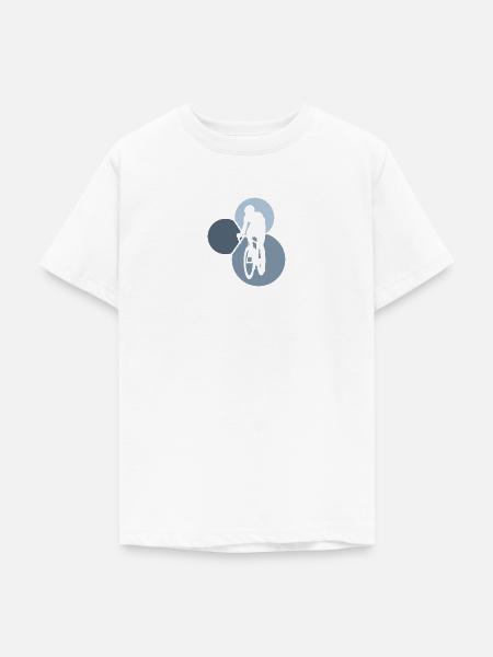 Cycle Fahrrad - Teenager T-Shirt - Weiß