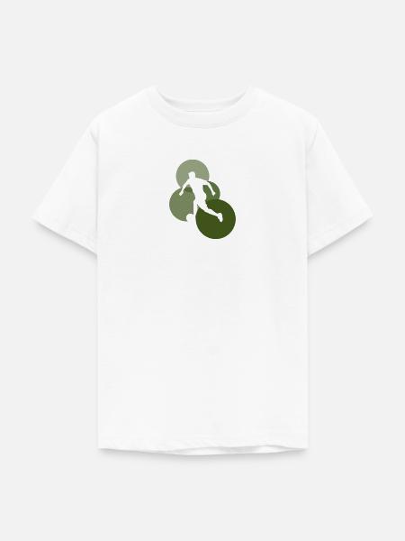 Beachball Strand Fußball - Teenager T-Shirt - Weiß