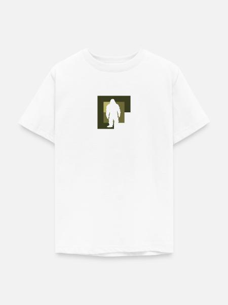 Yeti Big foot Lochness - Teenager T-Shirt - Weiß