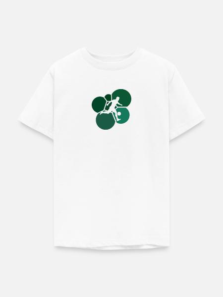 Beachball Strandfußball Fußball - Teenager T-Shirt - Weiß