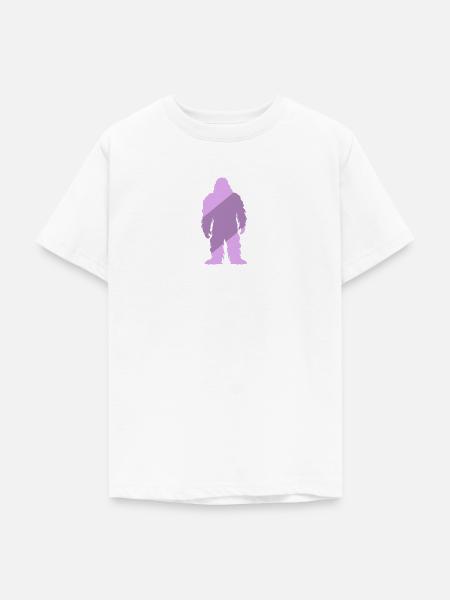 Lochness Big foot Lochness - Teenager T-Shirt - Weiß