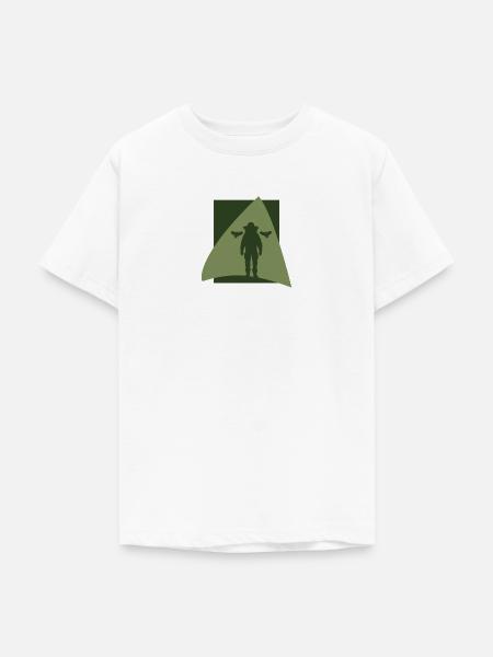 Beekeeping Wabe Honigbiene - Teenager T-Shirt - Weiß