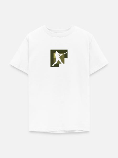 Softball Spieler Softball Baseball - Teenager T-Shirt - Weiß