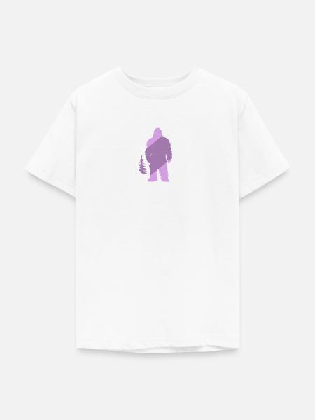 Lochness Lochness Bigfoot - Teenager T-Shirt - Weiß