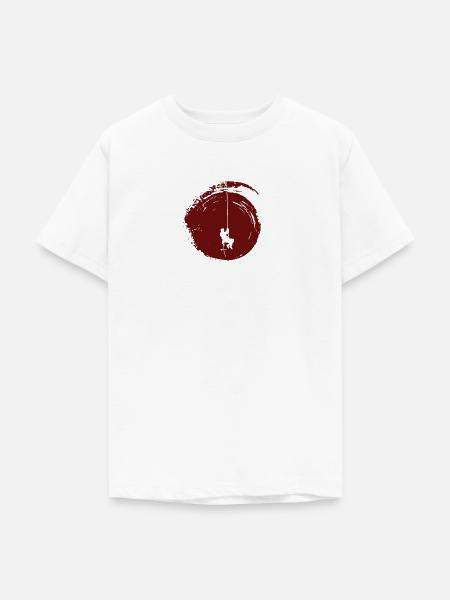Bergsteiger Seilklettern Alpinist - Teenager T-Shirt - Weiß