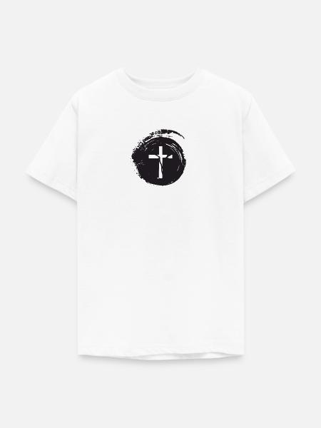 Kreuz Christus Christus - Teenager T-Shirt - Weiß