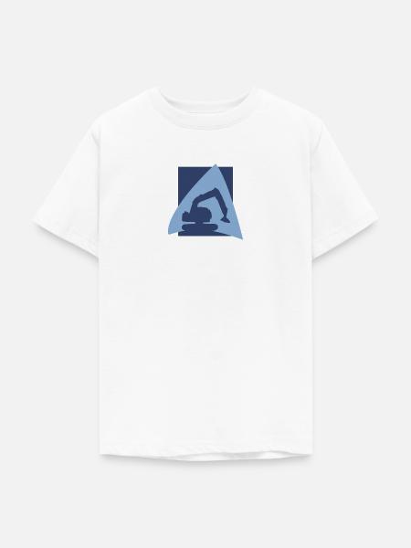Bauarbeiter Bagger Bauarbeiter - Teenager T-Shirt - Weiß