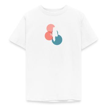 Climber Rock Climbing Rock Climbing - Teenage T-Shirt - white - Front - AI Model Teenager Male dark (155cm)