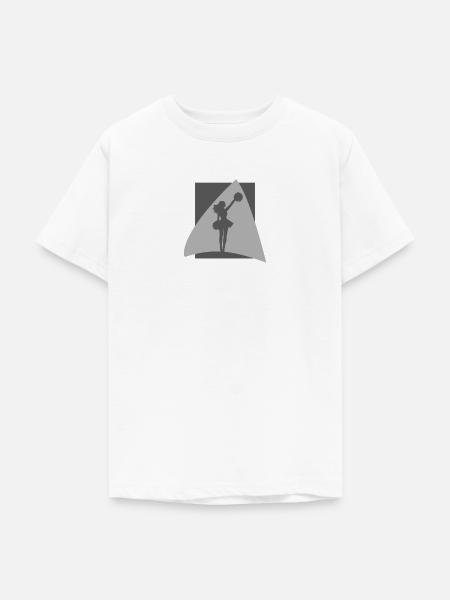 Cheerleading Cheerleader Bommel Mädchen - Teenager T-Shirt - Weiß